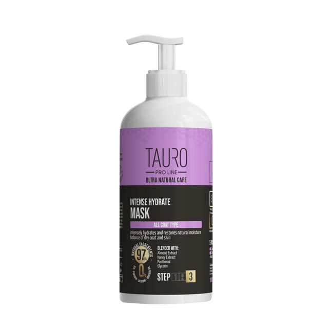 TAURO PRO LINE – Ultra Natural Care | Intense Hydrate Mask – Feuchtigkeitsmaske für Haut & Fell von Hunden & Katzen