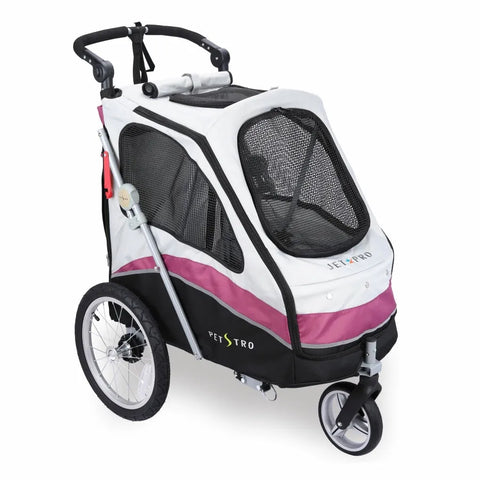 Petstro Stroller JetPro - Hundebuggy bis 30kg - Lila
