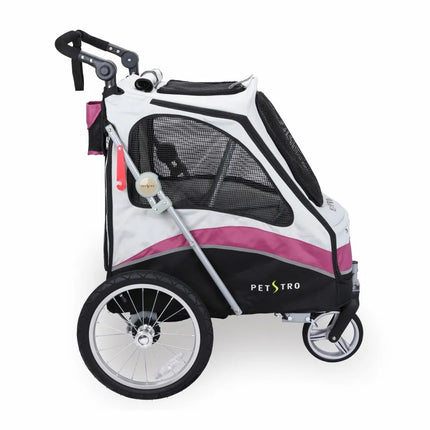 Petstro Stroller JetPro - Hundebuggy bis 30kg - Lila