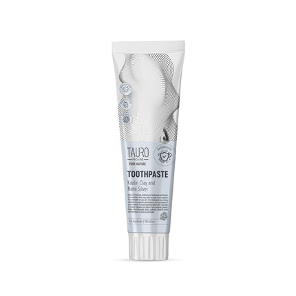 TAURO PRO LINE – Pure Nature | Zahncreme mit Kaolin, Zeolith & Silber-Nanopartikeln – natürliche Zahnpflege für Hunde & Katzen - 100 ml