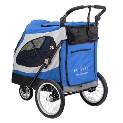 Petstro Stroller Skyline - Hundebuggy bis 45kg - Blau
