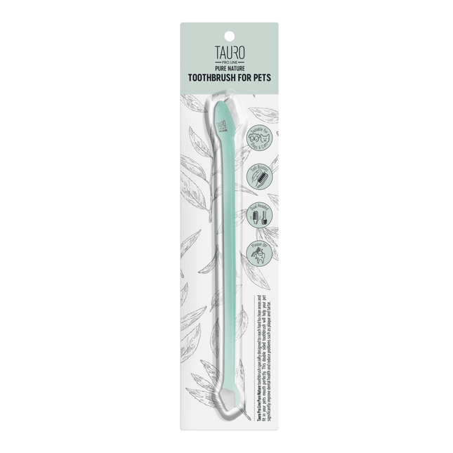 TAURO PRO LINE PURE NATURE Pet Toothbrush - 1 pc