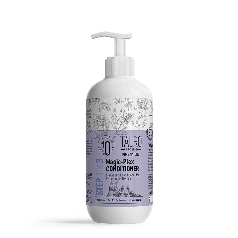 Tauro Pro Line, Pure Nature, Magic-Plex Conditioner – Regenerating Coat Care for Dogs & Cats