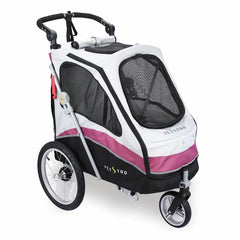 Petstro Stroller JetPro - Hundebuggy bis 30kg - Pink