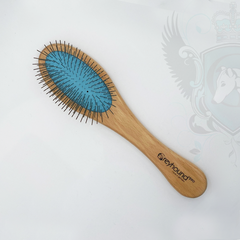 GREYHOUND Pin Brush Medium Oval Long 27mm