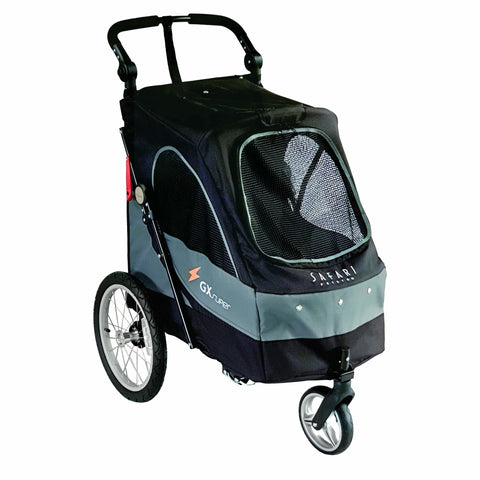 Petstro Stroller Safari - Dog Buggy up to 30 kg - Green