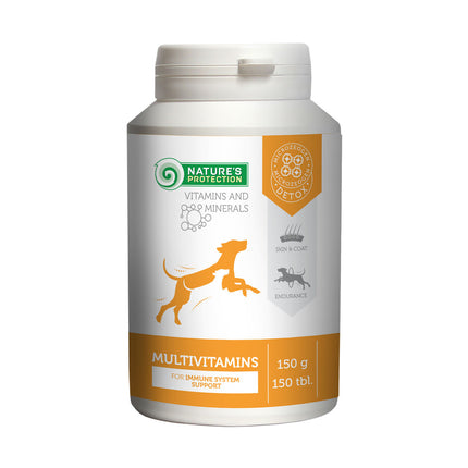 Nature's Protection Multivitamins - Nahrungsergänzung für ausgewachsene Hunde, zur Unterstützung des Immunsystems