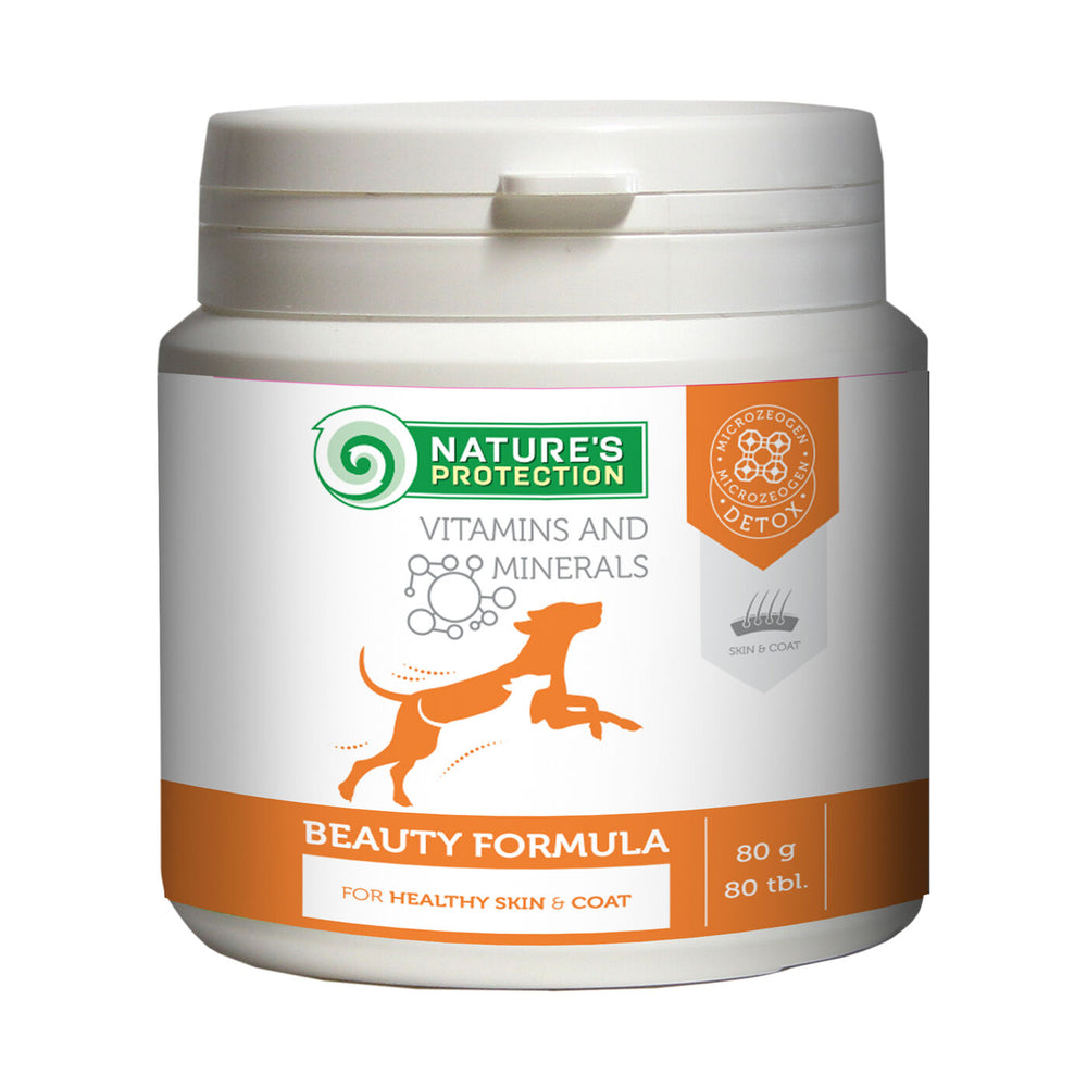 Nature's Protection Beauty Formula - Complément alimentaire pour une peau saine et un pelage brillant - Chiens adultes
