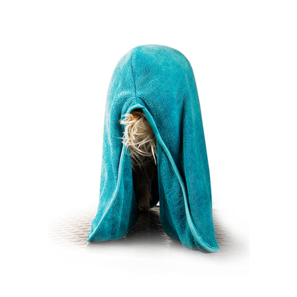 Serviette pour animaux de compagnie SHOW TECH Dry Dude Turquoise