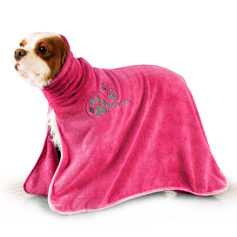 Serviette pour animaux de compagnie SHOW TECH Dry Dude rose vif