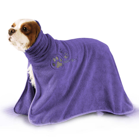 Serviette pour animaux de compagnie SHOW TECH Dry Dude Violet