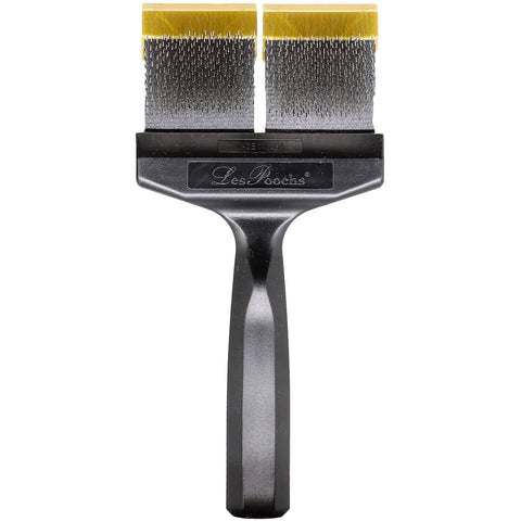 LES POOCHS Gold Brush Wide 9cm