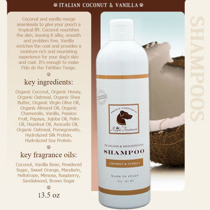 ROYAL TREATMENT Organic Coconut and Vanilla Shampoo - 400ml