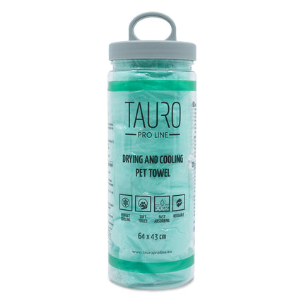 TAURO PRO LINE Drying and cooling pet towel, 64x43 cm