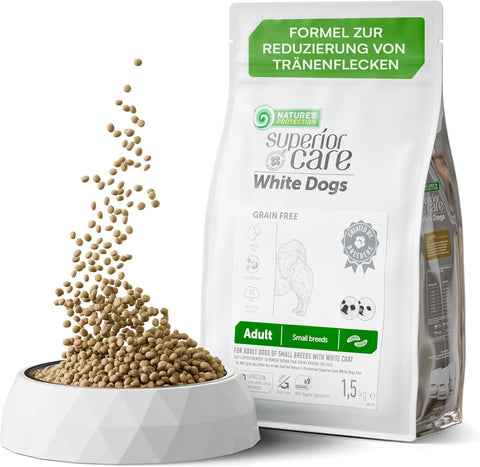 Nature's Protection, Superior Care - Grain-free Dry Food with Insect - Adult, Small Breeds, White Coat
