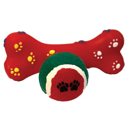 DOOGY! Christmas toys 6-pack for dogs