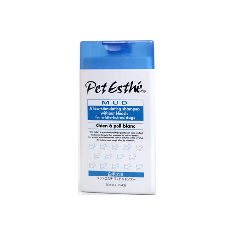 PET ESTHÉ Mud White Shampoo für weißhaarige Hunde - 350ml