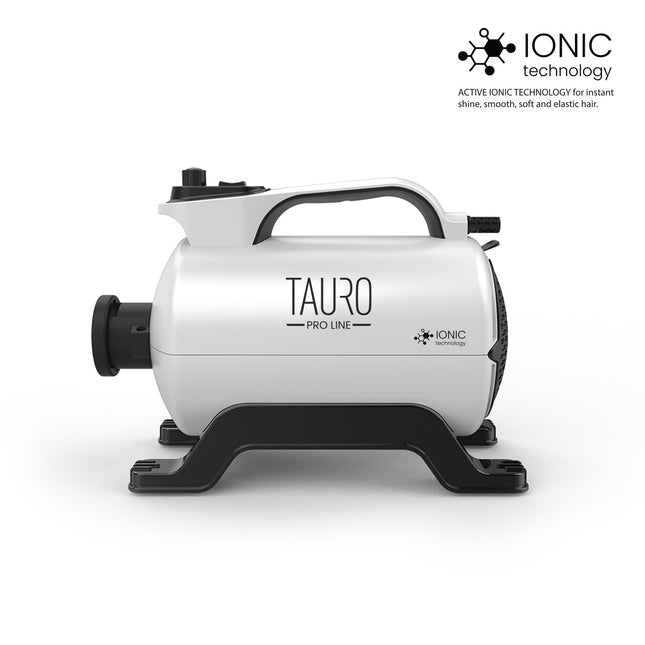 TAURO PRO LINE Sèche-peluches pour animaux de compagnie, technologie IONIQUE, blanc