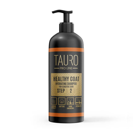 TAURO PRO LINE Healthy Coat, Hydrating Shampoo For Dogs And Cats - 1L