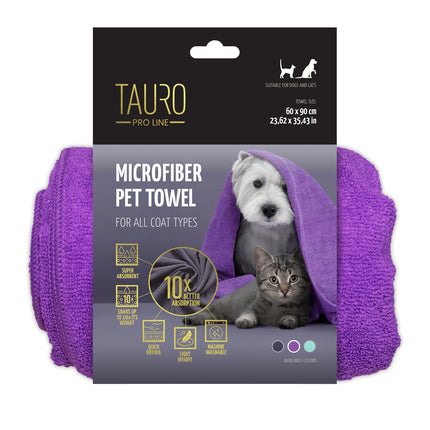 TAURO PRO LINE microfiber towel for pets