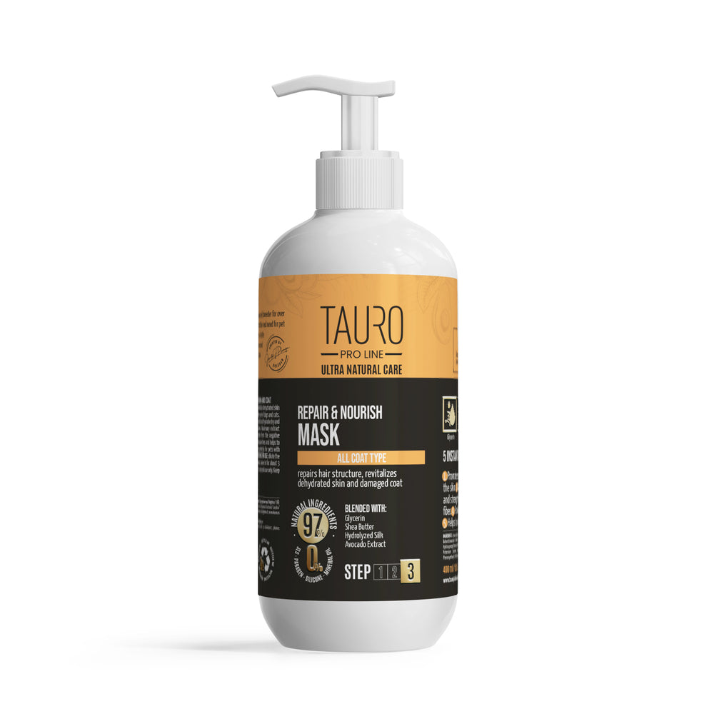 Tauro Pro Line, Ultra Natural Care, Repair & Nourish Maske - für Haut & Fell von Hunden und Katzen