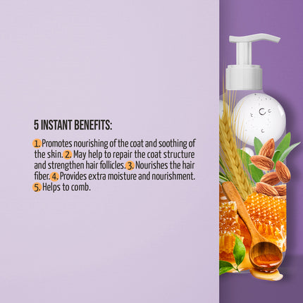 TAURO PRO LINE Ultra Natural Care Repair &amp; Nourish Mask, masque réparateur et nourrissant pour la peau et le pelage des chiens et des chats