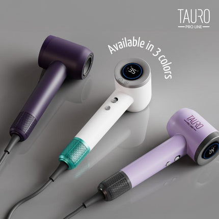 TAURO PRO LINE handheld pet coat dryer with negative ion generation technology, EU plug