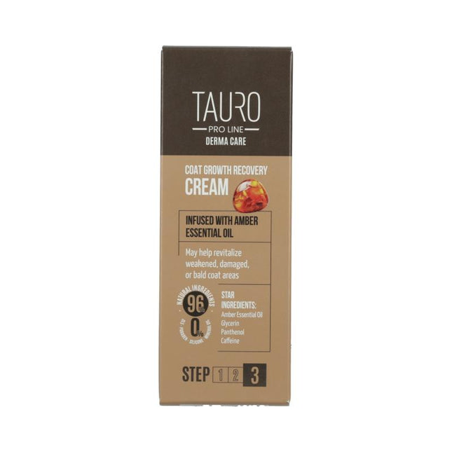 TAURO PRO LINE Derma Care Coat Growth Recovery Cream for dogs and cats, promoting coat growth cream for dogs and cats, 75 ml