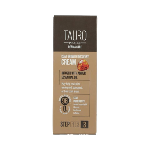 TAURO PRO LINE Derma Care Coat Growth Recovery Cream for dogs and cats, promoting coat growth cream for dogs and cats, 75 ml