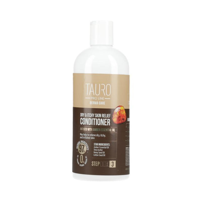 TAURO PRO LINE Derma Care Dry & Itchy Skin Relief Conditioner for dogs and cats, relieving dry and itchy skin conditioner for dogs and cats, 400 ml