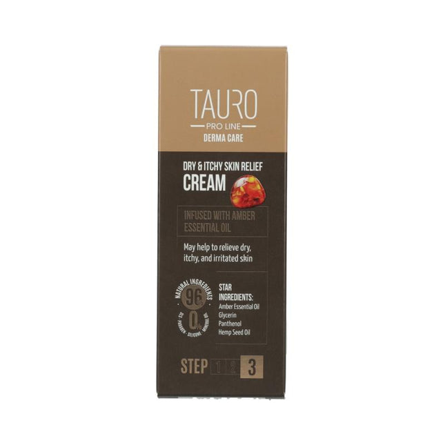TAURO PRO LINE Derma Care Dry &amp; Itchy Skin Relief Cream for dogs and cats, relieving dry and itchy skin cream for dogs and cats, 75 ml