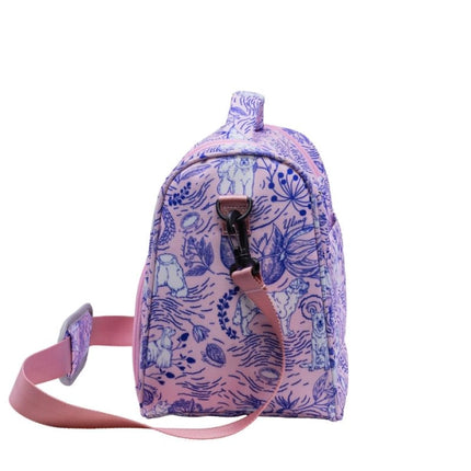 Sac de toilettage TAURO PRO LINE, universel, avec poignée réglable, design personnalisé, rose, 25x30,5x18,5 cm