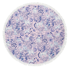 TAURO PRO LINE – Rundes Premium Mikrofaser-Handtuch – vielseitig einsetzbar, 150 × 150 cm