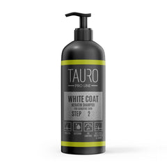 TAURO PRO LINE - White Coat | Keratin Shampoo – für Hunde & Katzen mit weißem oder hellem Fell
