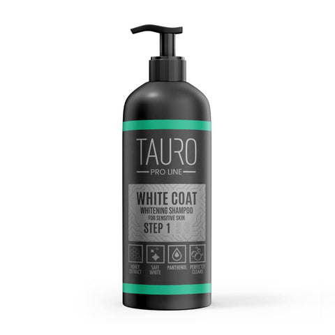 TAURO PRO LINE White Coat, Whitening Shampoo For Dogs And Cats