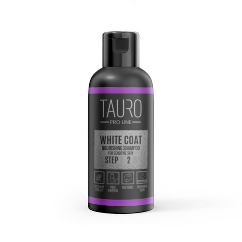 TAURO PRO LINE White Coat, Nourishing Shampoo For Dogs And Cats