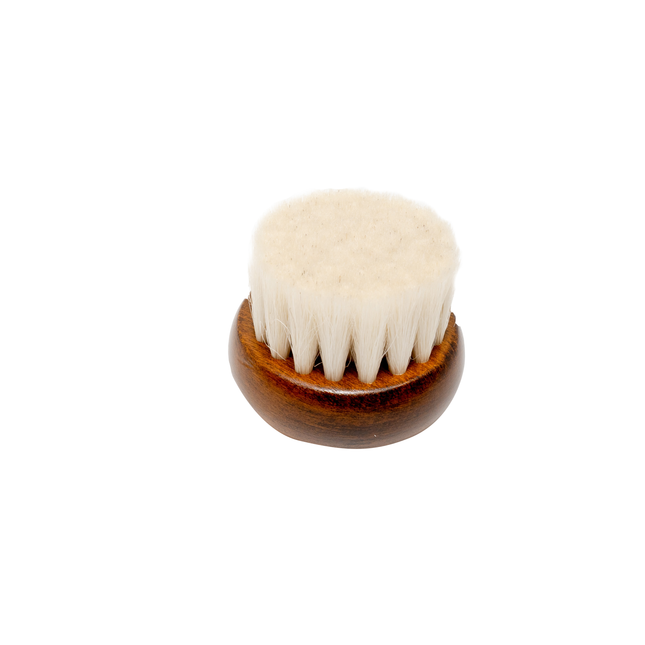 Pinceau poudre TAURO PRO LINE, en bois, avec poils en laine naturelle, 4,5 x 5,5 cm