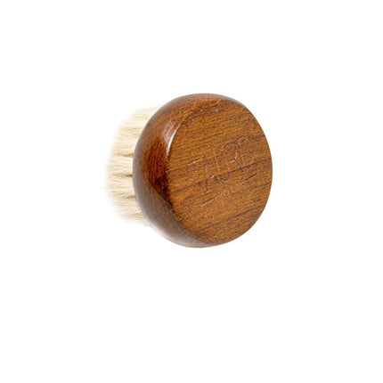 TAURO PRO LINE Powder brush, wooden, with natural wool bristles, 4.5 x 5.5 cm