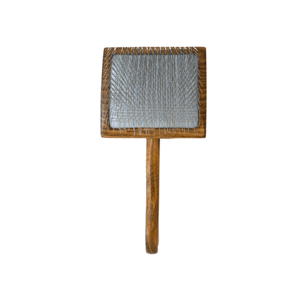 TAURO PRO LINE Brush for pets with long coat, 25 mm teeth, wooden, 27 x 10 x 2 cm