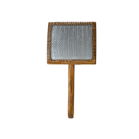 TAURO PRO LINE Brush for pets with long coat, 25 mm teeth, wooden, 27 x 10 x 2 cm