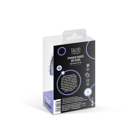 TAURO PRO LINE Brush, plastic, teeth 20 mm, thin