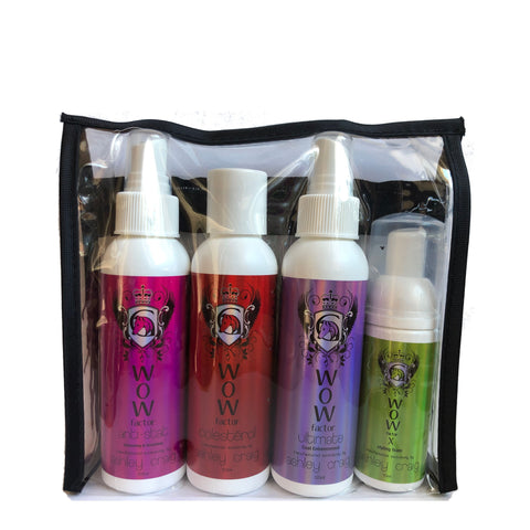 ASHLEY CRAIG WOW Travel Set 4 x 125ml