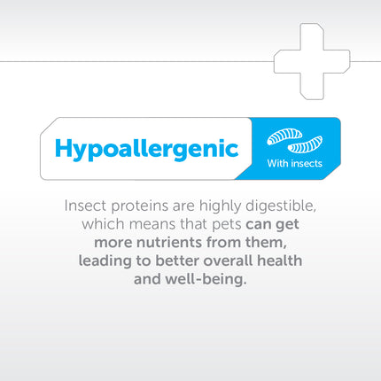 Nature's Protection, Superior Care, Veterinary Diet Hypoallergenic - Getreidefreies Diät Trockenfutter mit Insekten für ausgewachsene Hunde aller Rassen bei Futtermittelallergien