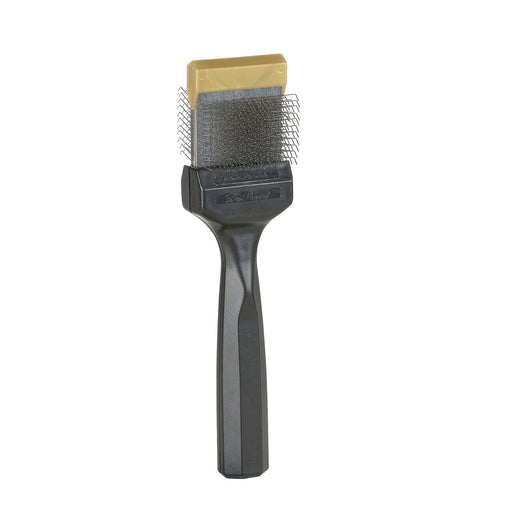 LES POOCHS Gold Brush – Bürstenkopf von der Seite