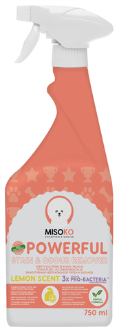 MISOKO | Dog Stain & Odor Remover Spray with Citrus Scent - 750 ml