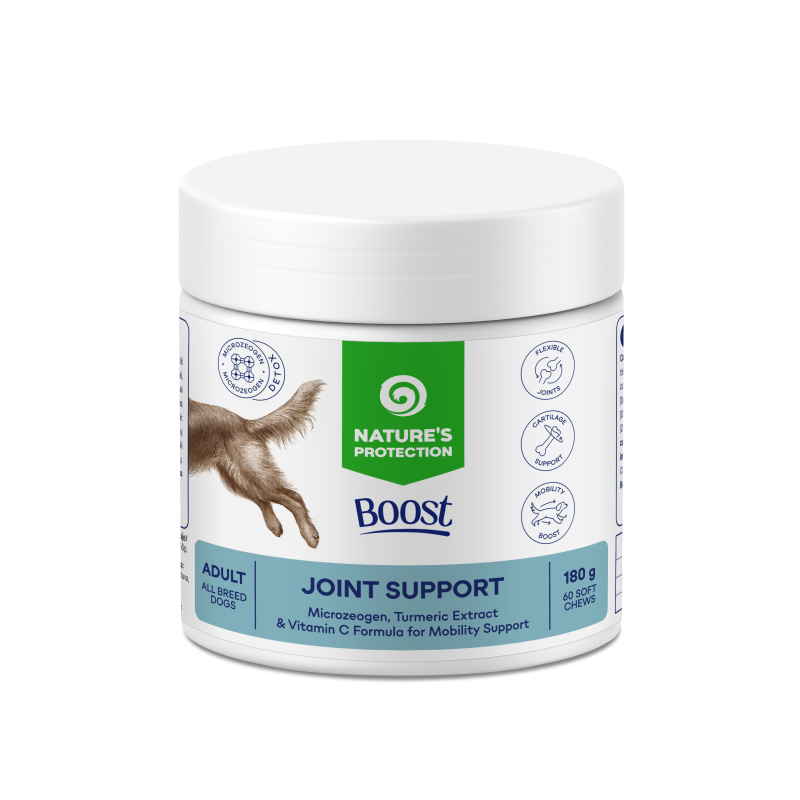 Nature's Protection, Boost Joint Support Soft Chews - Joint Support Supplement - Adult, All Breeds, All Coat Types