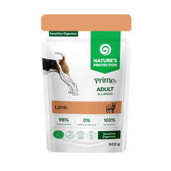 Nature's Protection, Prime Sensitive Digestion - Nassfutter mit Lamm für eine sensible Verdauung für ausgewachsene Hunde aller Rassen