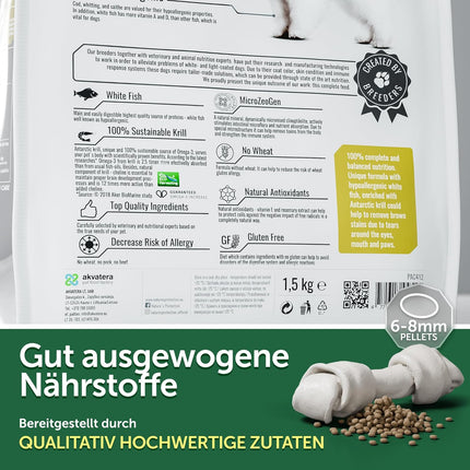 Nature's Protection, Superior Care - Getreidefreies Hundefutter mit Weißfisch – Junior Hunde, kleine Rassen, weißes Fell