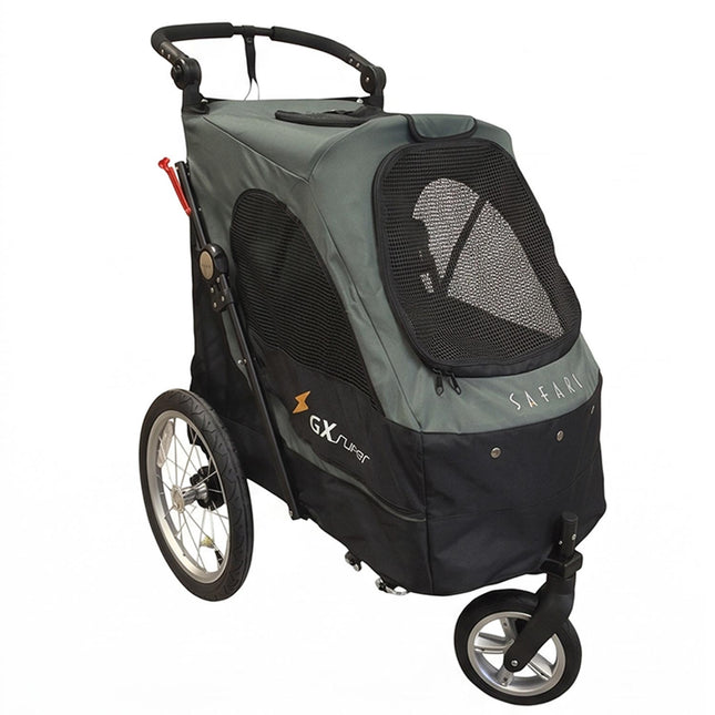 Petstro Stroller Safari - Hundebuggy bis 30kg - Olivgrün