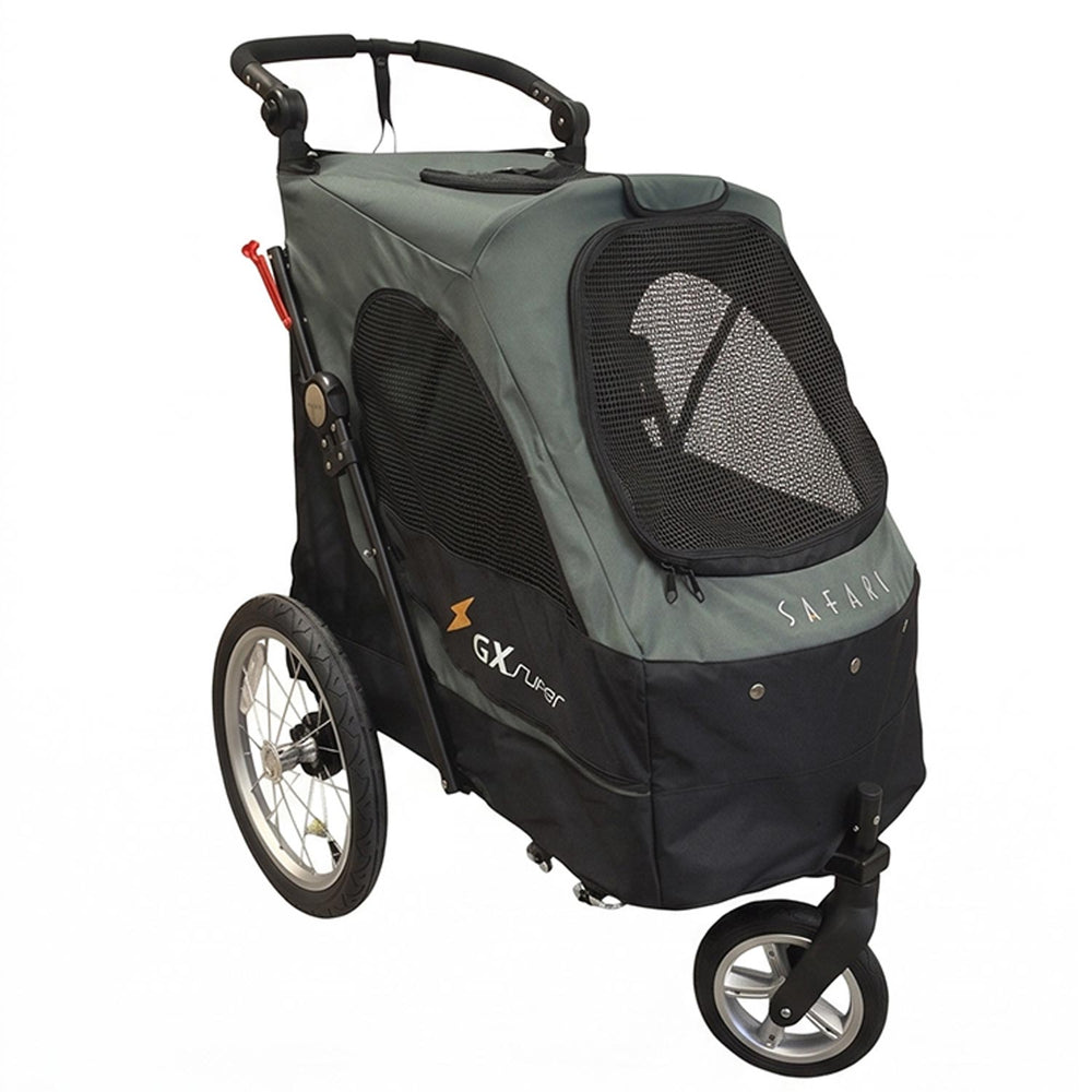 Petstro Stroller Safari - Hundebuggy bis 30kg - Olivgrün